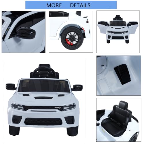 12V Kids Ride on Car W/Parents Remote Control,Powerful 2x390W Motor,Foot Pedal, 3 Speeds, USB,MP3, LED Lights, Safety Belt,Power Display,Slow Start,Four Wheel Suspension,for Kids Ages 3-8 Pink