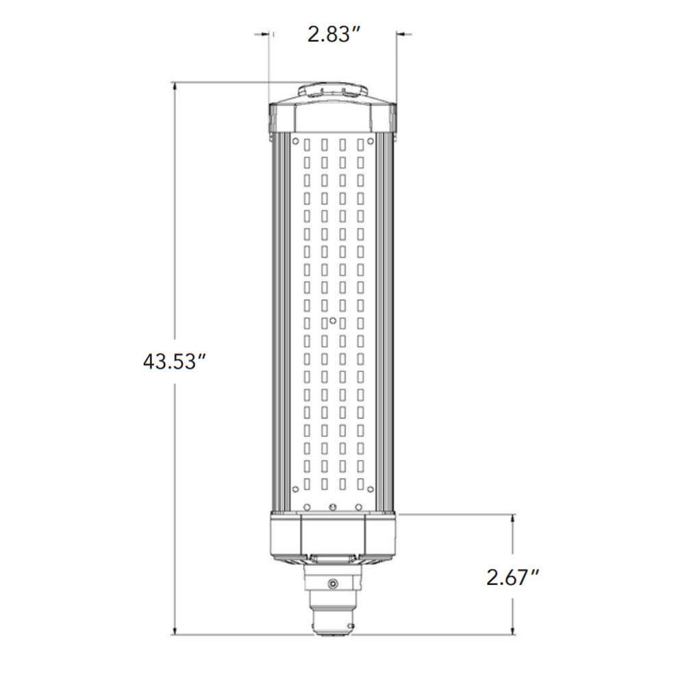 Light Efficient Design LED-8104-40K 100W Sox Retrofit, B22, 4000K