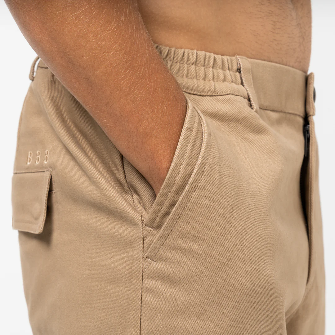Foden Cargo Pant - Taupe
