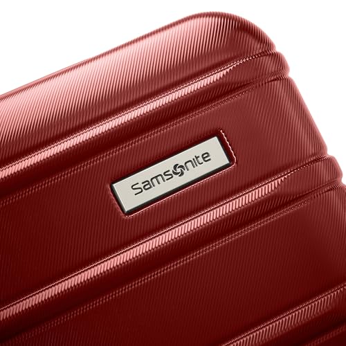 Samsonite Omni 2 Hardside Expandable Luggage with Spinner Wheels, 2-Piece Set (19/24), Lagoon Blue