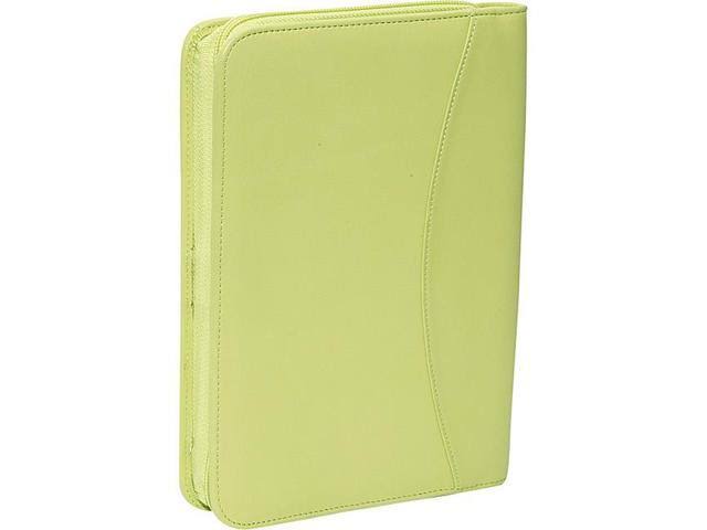 Royce Leather Zip Around Jr. Writing Padfolio (Black)