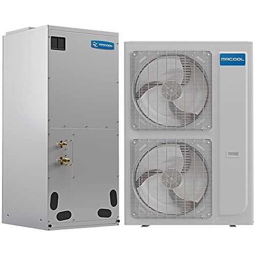 4 to 5 Ton 18 SEER Variable Speed MrCool Universal Central Heat Pump Split System - Upflow/Horizontal with Quick Connect Lineset - 15 Feet