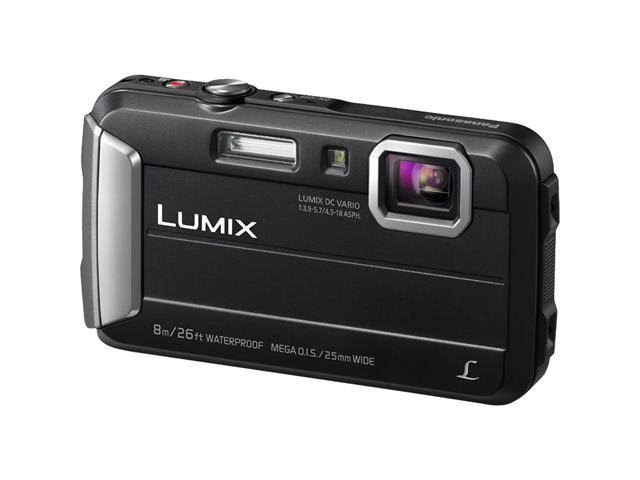 Panasonic Lumix DMC-TS30 Active Tough Black Digital Camera 32GB Bundle