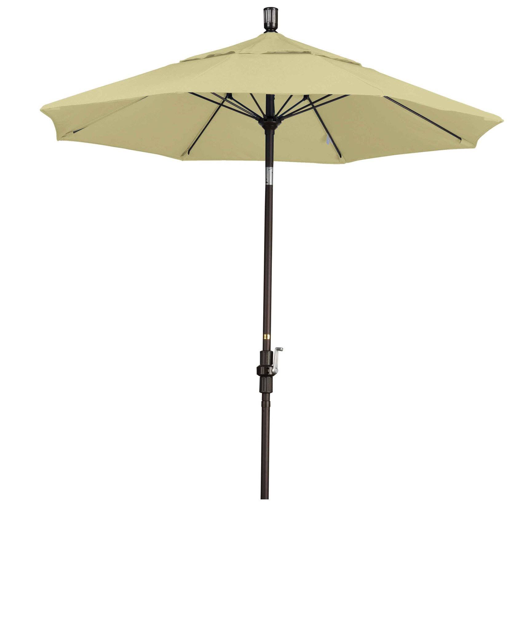 California Umbrella 7.5& Market Patio Umbrella in Dolce Oasis