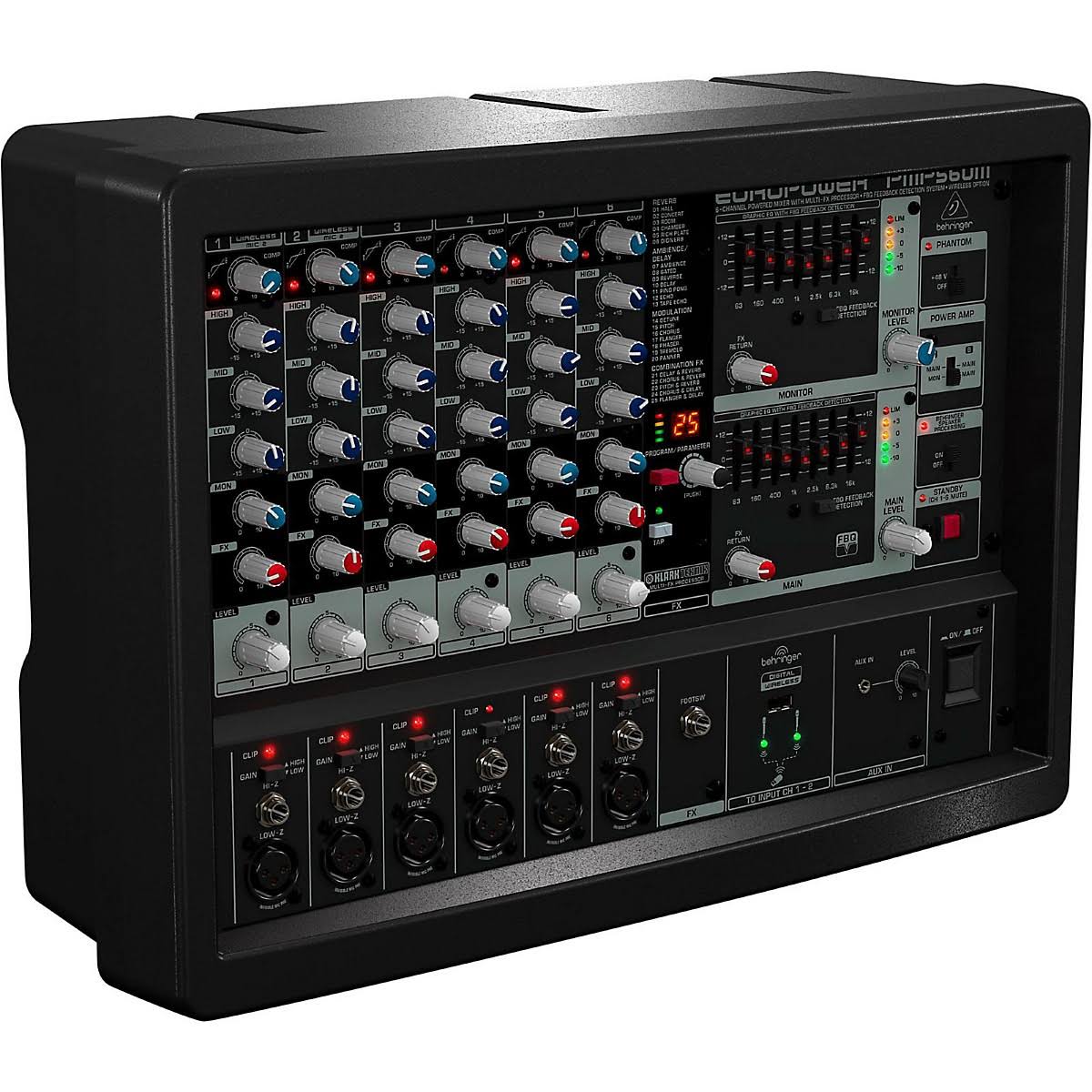 Behringer Europower PMP560M 500W 6 Channel Powered Mixer