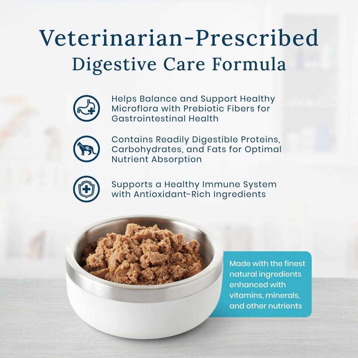 Blue Buffalo Natural Veterinary Diet Blue Natural Veterinary Diet Gi Gastrointestinal Support Canned Cat Food 24/5.5 oz - Pet Supplies online store