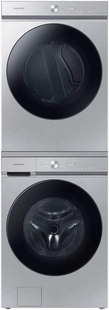 Samsung DVE53BB8700T 7.6 Cu. Ft. Bespoke Stainless Steel Ultra Capacity Smart Electric Dryer