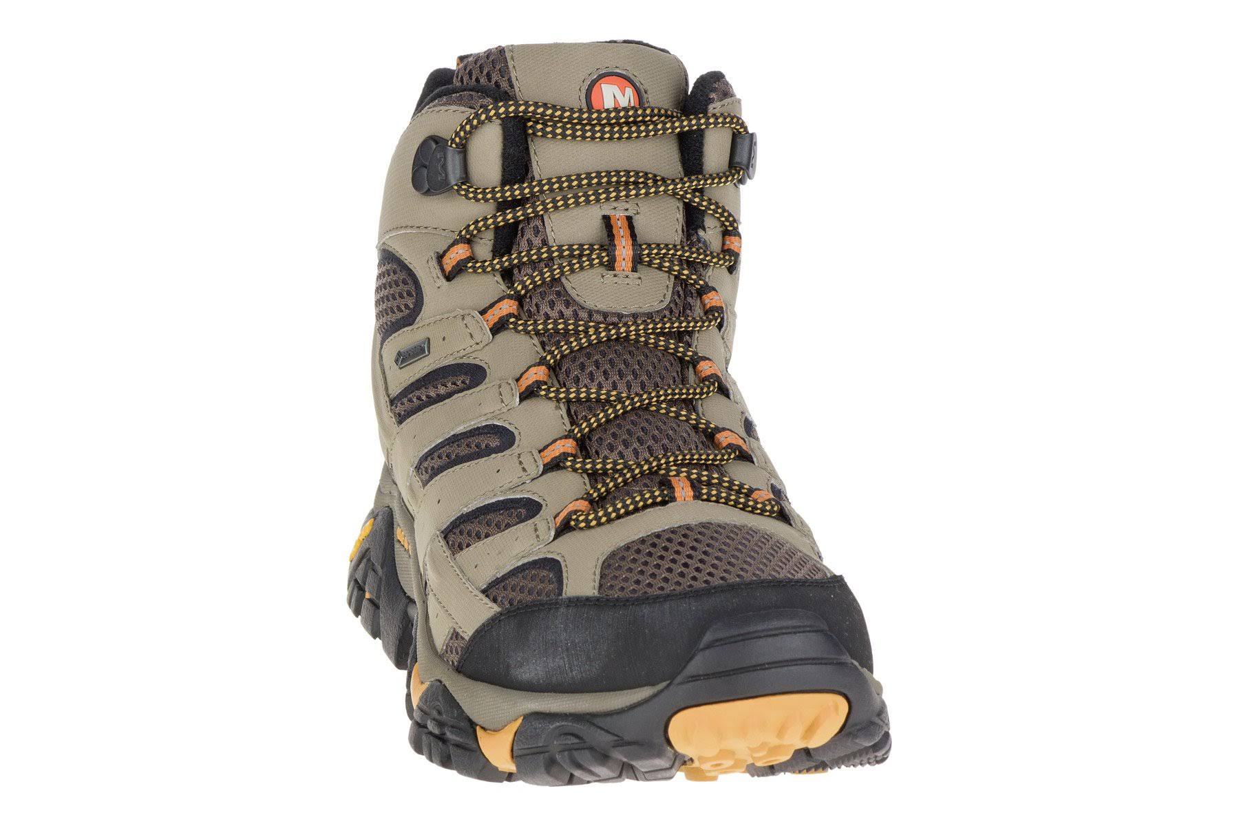 Merrell Men&s Moab 2 Mid Gore-Tex, Walnut / Wide / 9.5