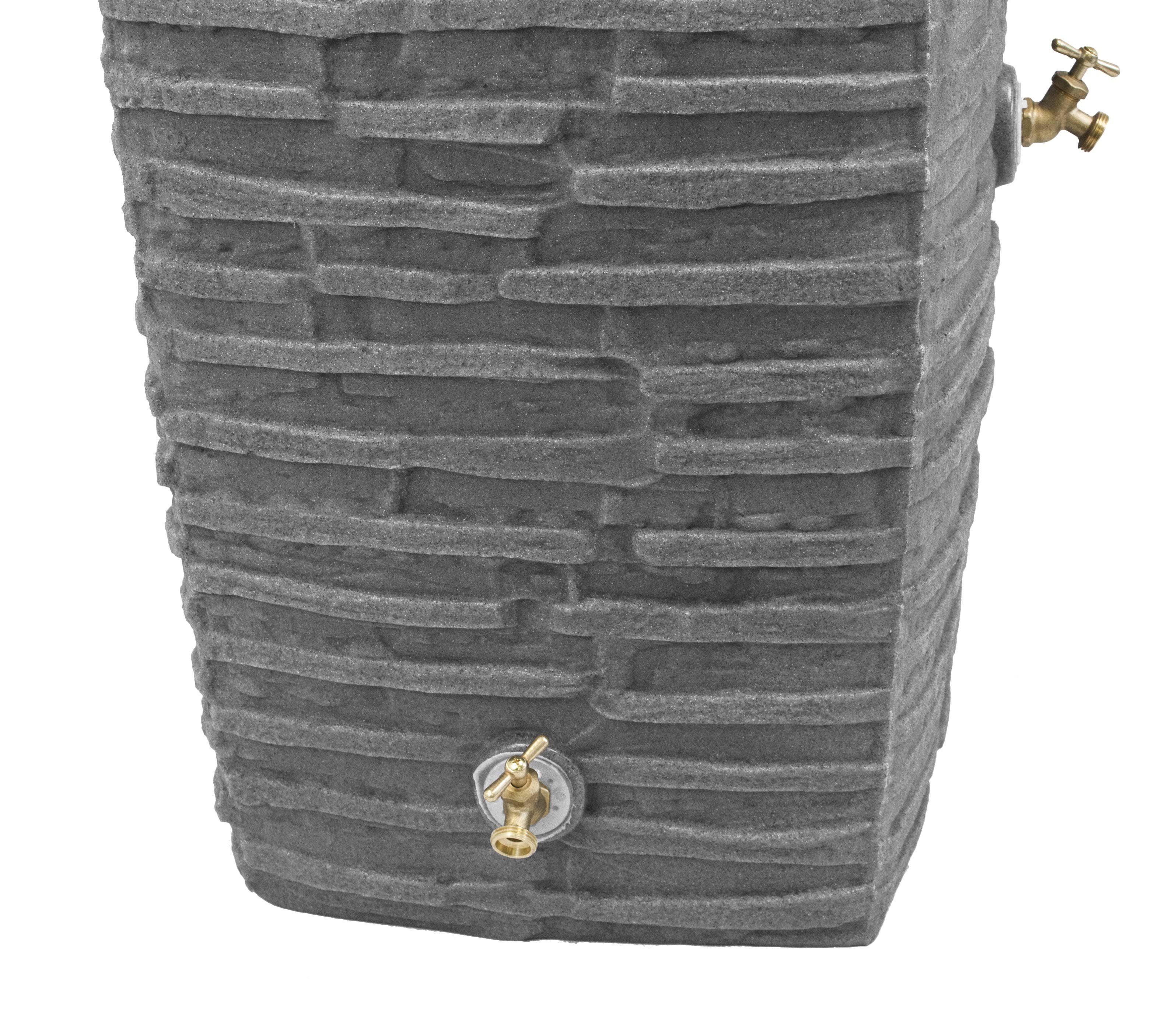 Good Ideas | Impressions Riverwalk 50 Gallon Rain Saver Light Granite