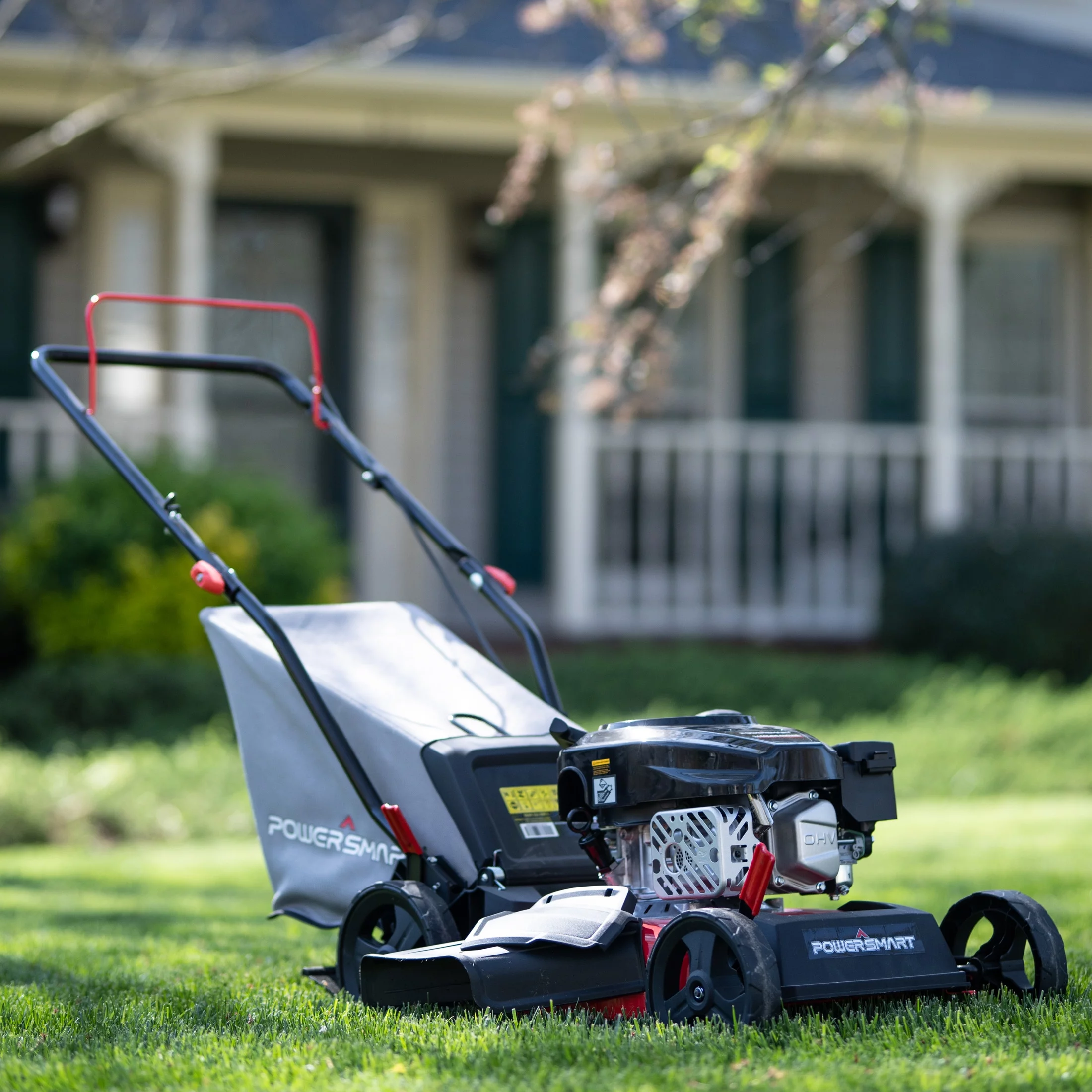 PowerSmart DB8617P 17 in. 3-in-1 Gas Push Lawn Mower