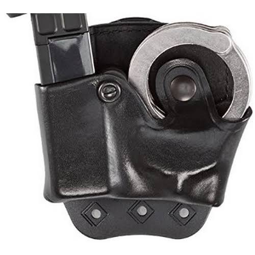 Aker Leather A519TPRU-1 519 D.M.S. Combo Mag and Handcuff Case