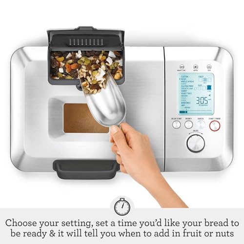 Breville Loaf Bread Maker- Bbm800Xl Stainless Steel bread making machine