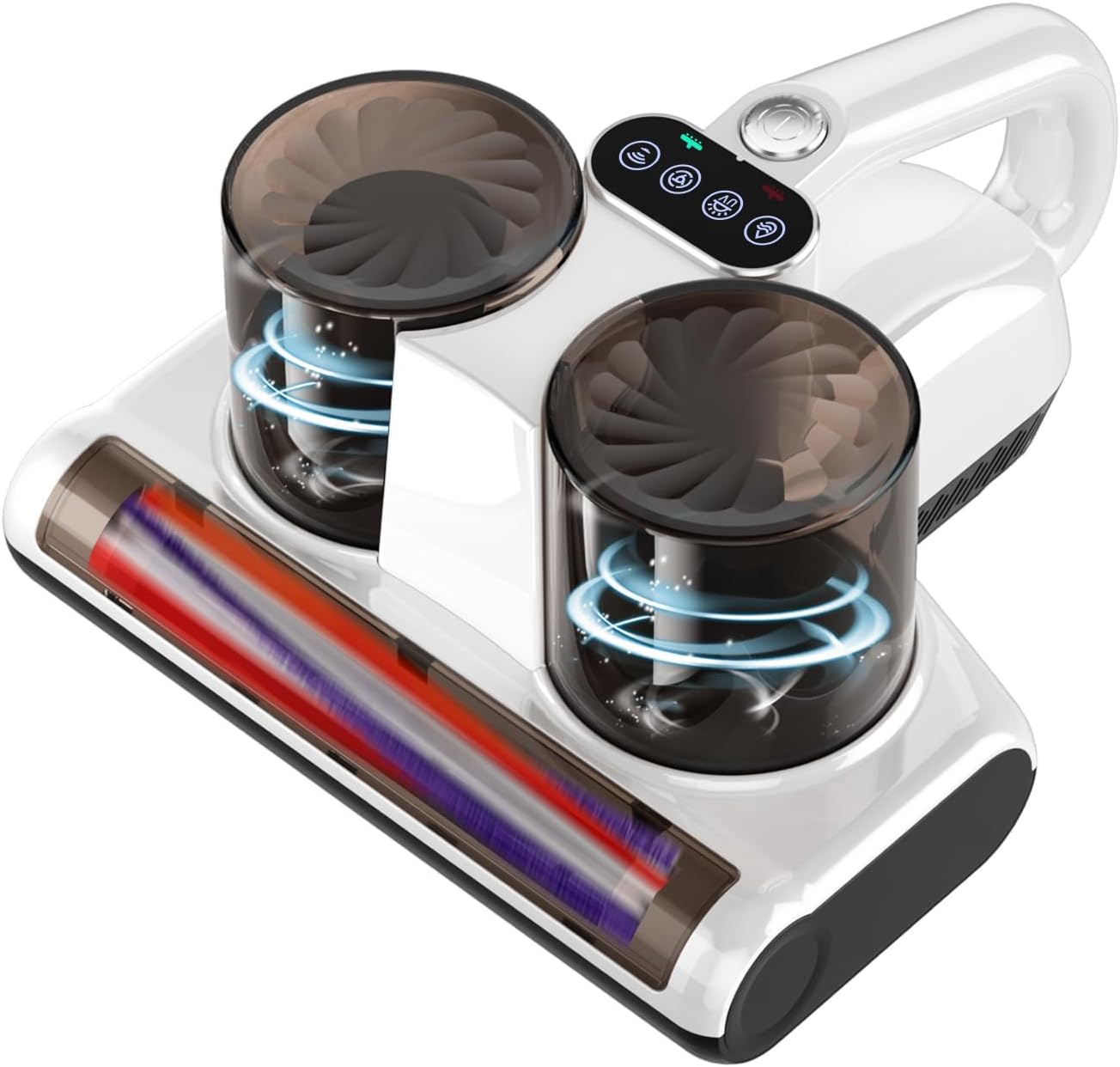 Bed Vacuum Cleaner, Mattress Vacuum Cleaner with UV & High Heating Tech, 12Kpa Strong Suction Handheld Vacuums of Bed Mattress Sofas, Pet Hair and Carpets