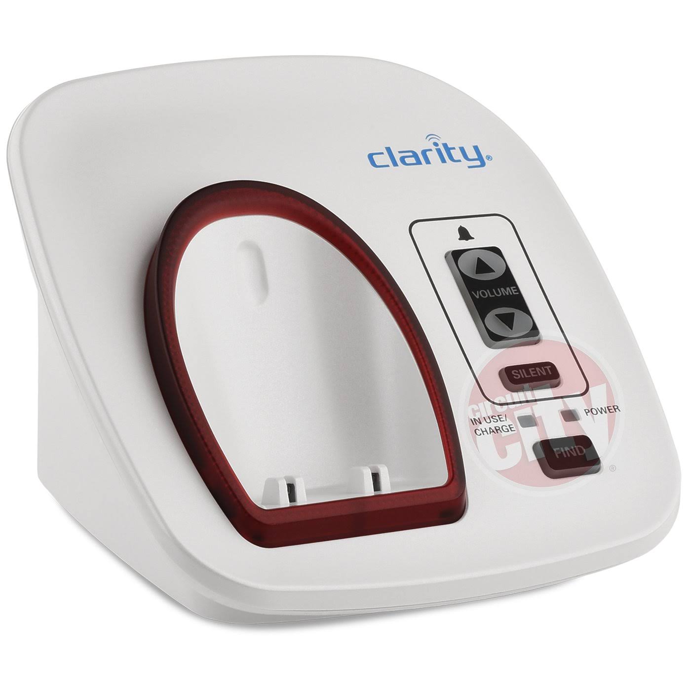 Clarity Xlc3.4+ Severe Hearing Loss Ampified Cordless Phone with Circuit City Microfiber Cleaning Cloth