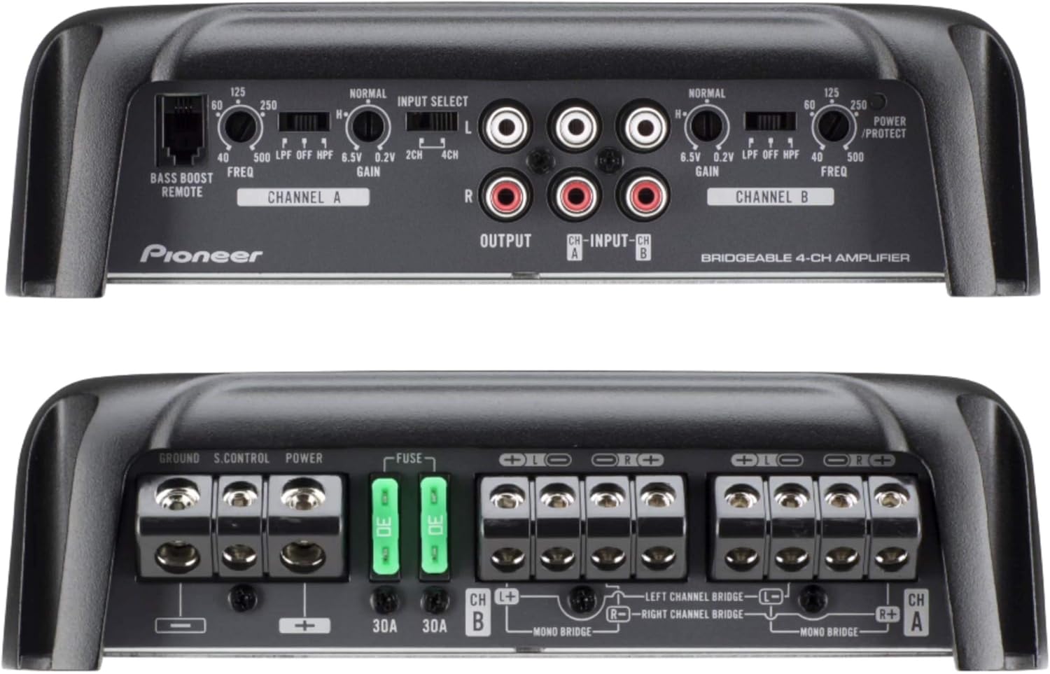 Pioneer pio GM-D8704 Class FD 4-Channel Bridgeable Amplifier