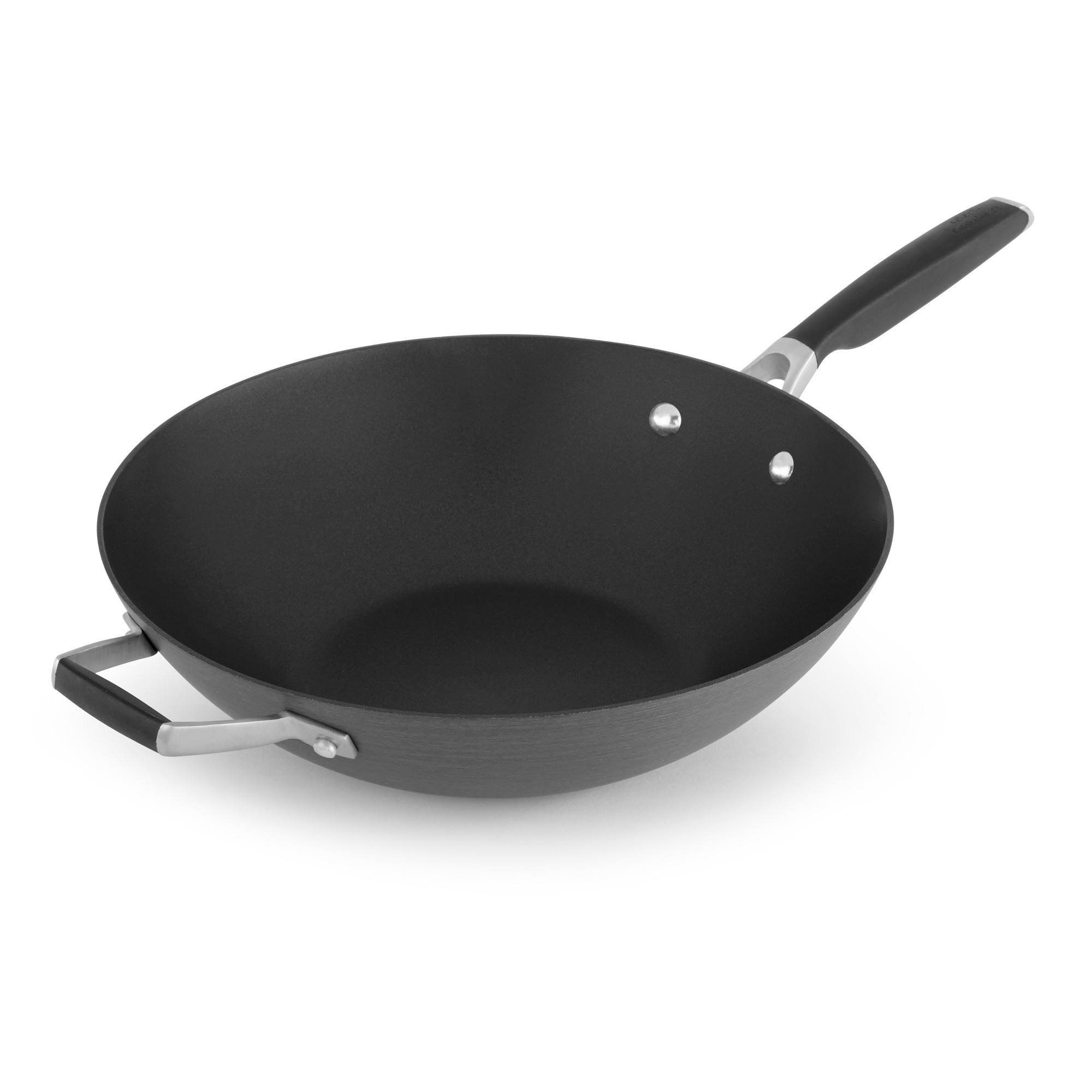 Select Calphalon Stir Fry, Hard-Anodized, Nonstick, 12 Inch
