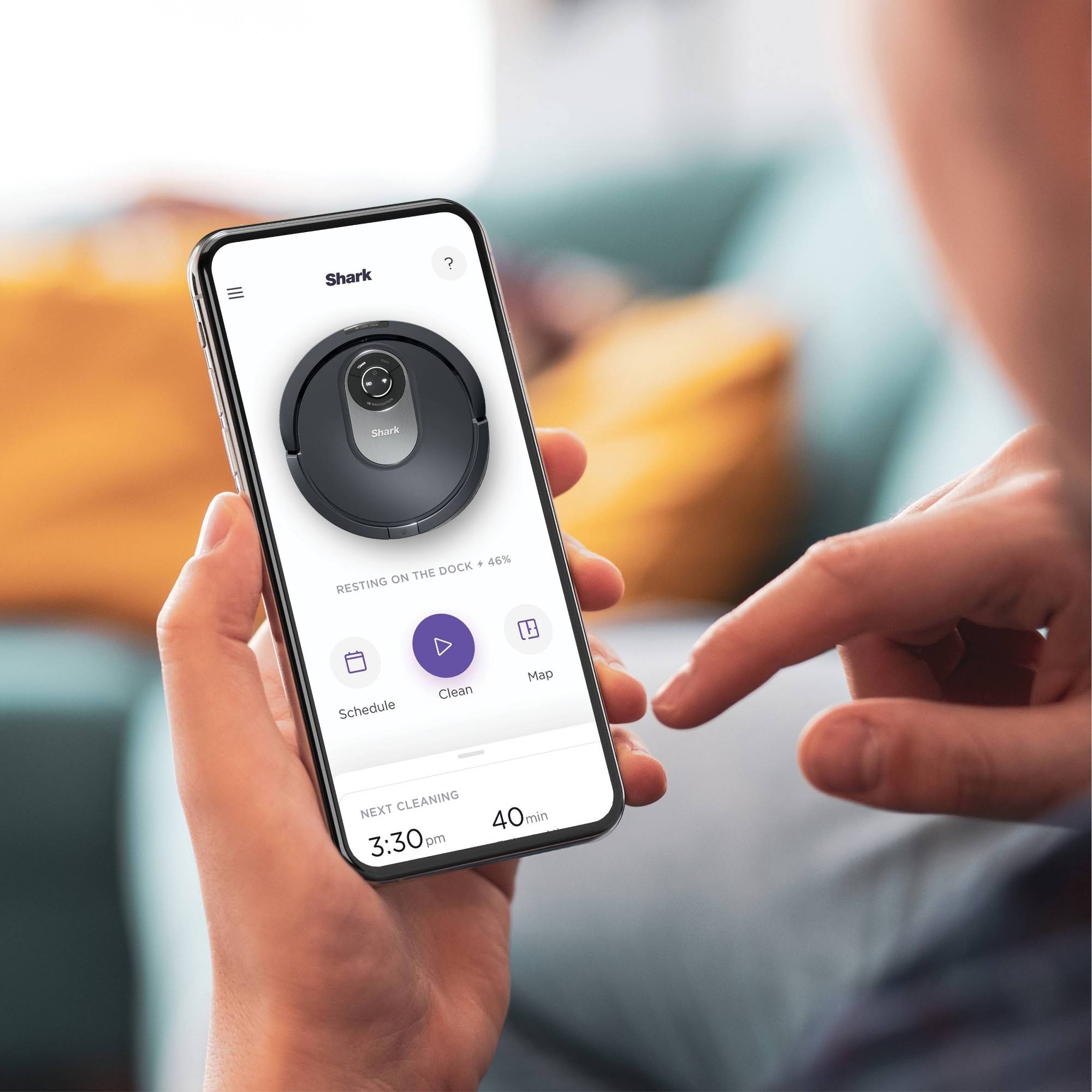 Shark AI Wi-Fi Connected Robot Vacuum with Advanced Navigation -RV2011