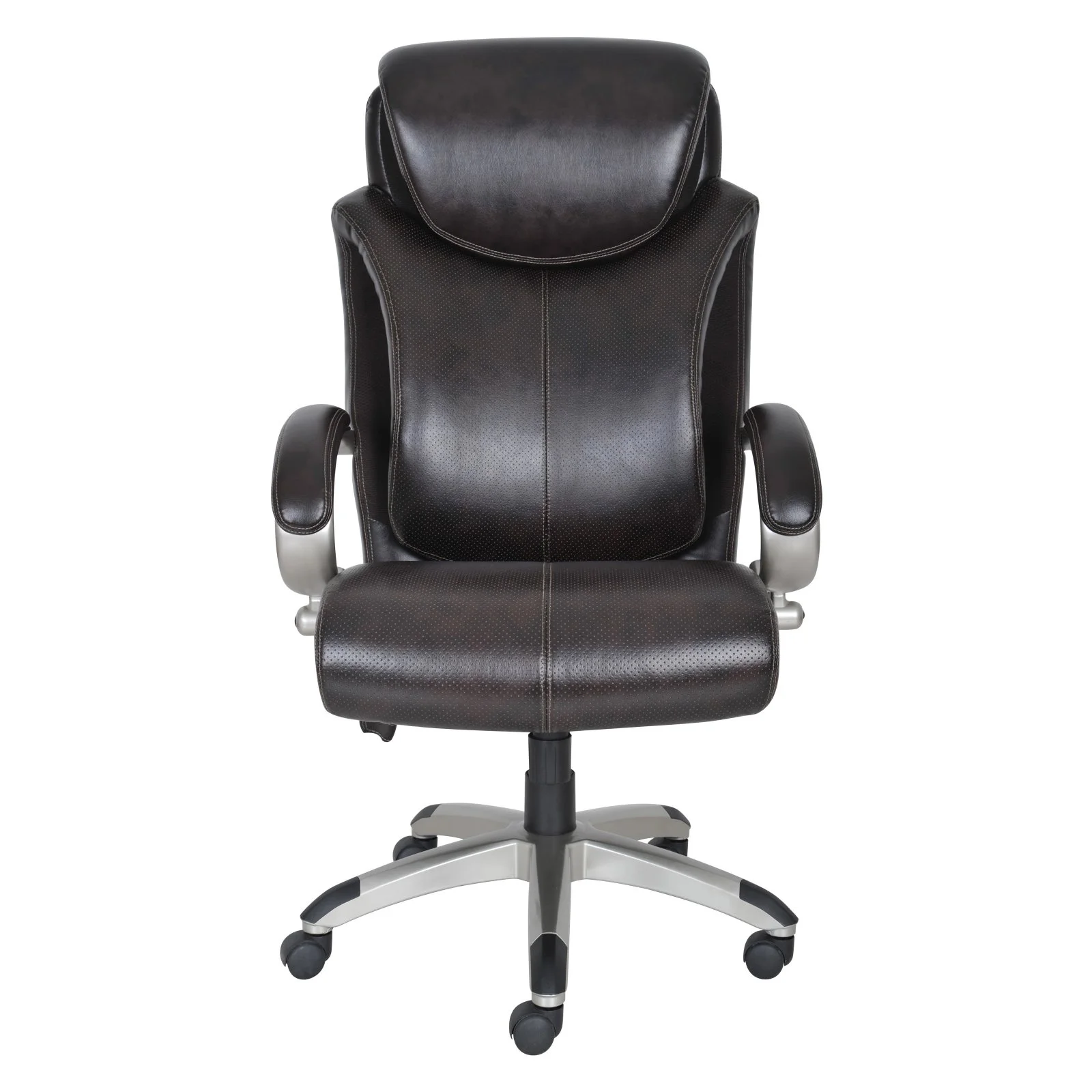 Serta Dayton Big and Tall Executive Office Chair with AIR Technology Brown