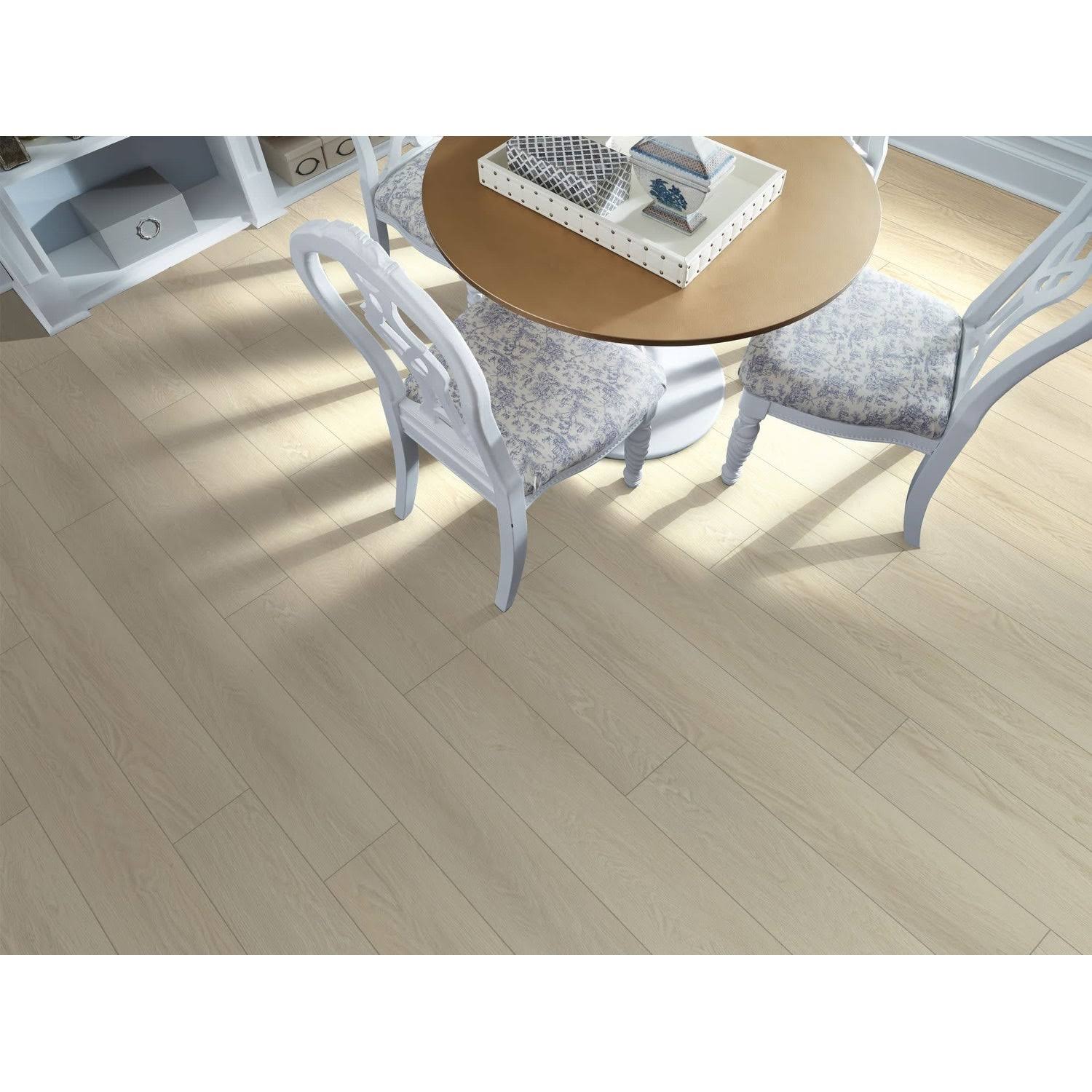 Shaw 2045V Distinction Plus 12mil 7x22 Wide Smooth Luxury Vinyl Plank - Natural Maple
