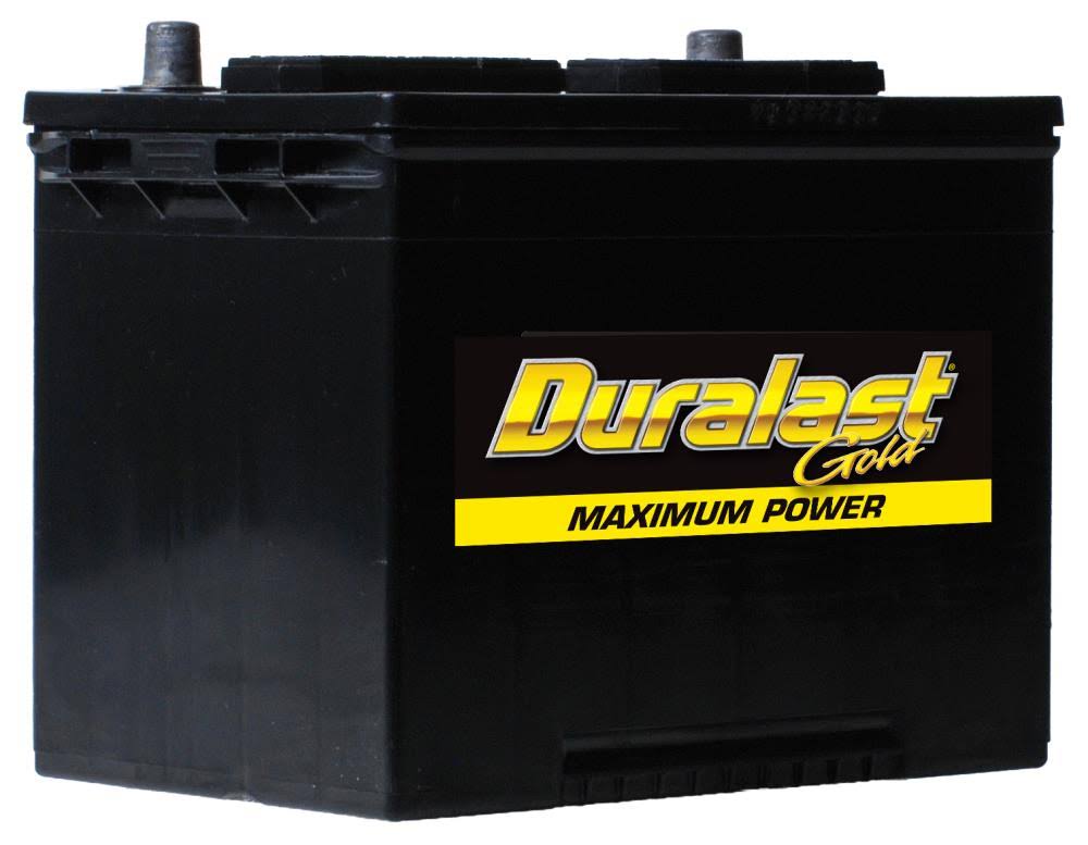 Duralast Gold Battery 24F-DLG, Group Size 24F, 750 CCA