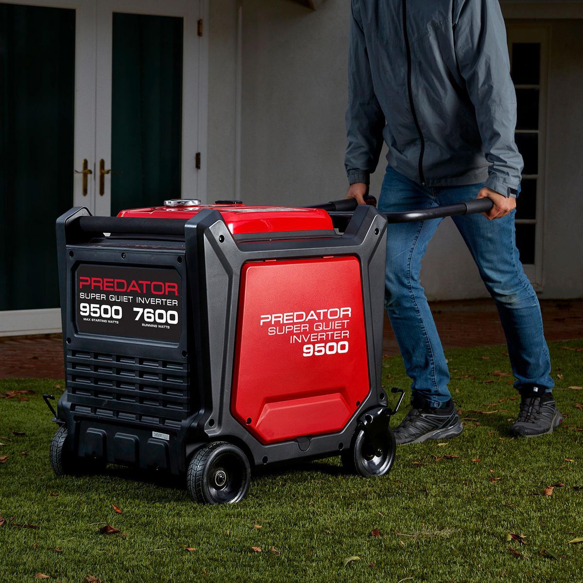 PREDATOR 9500 Watt SUPER QUIET Inverter Generator with CO SECURE Technology, EPA