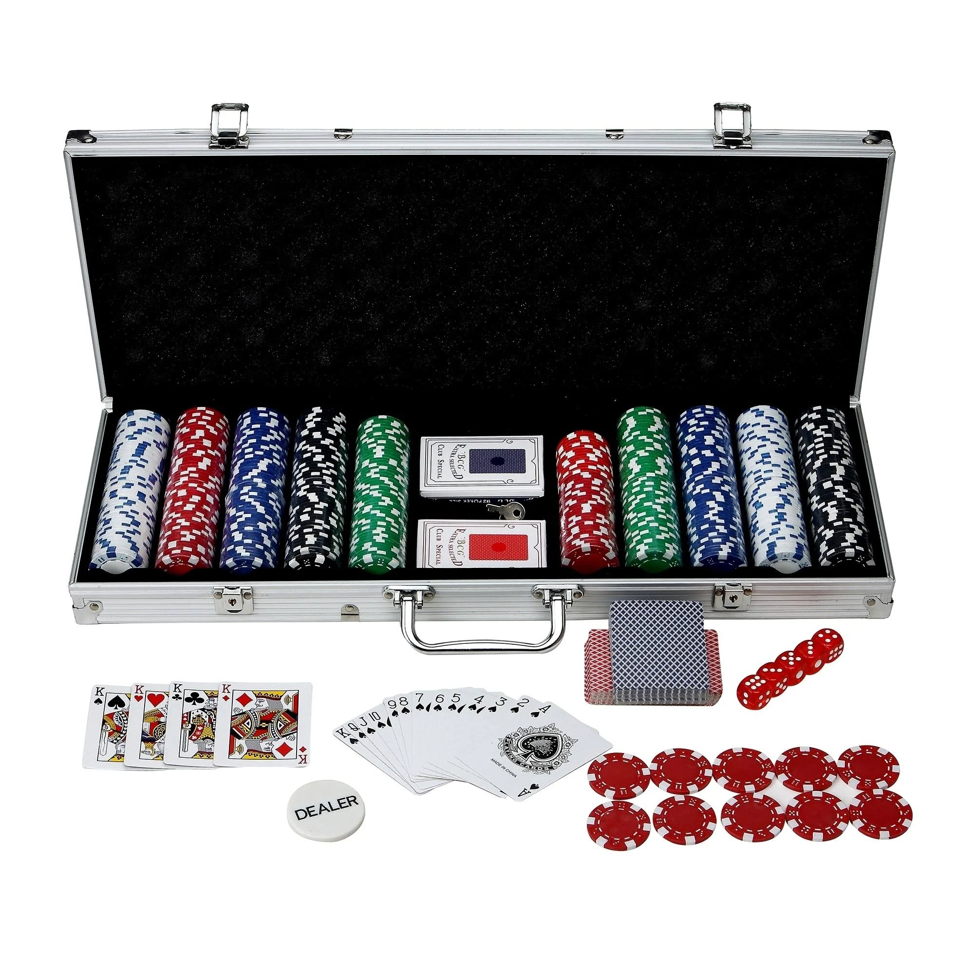 Hathaway Monte Carlo 500 Piece Poker Set