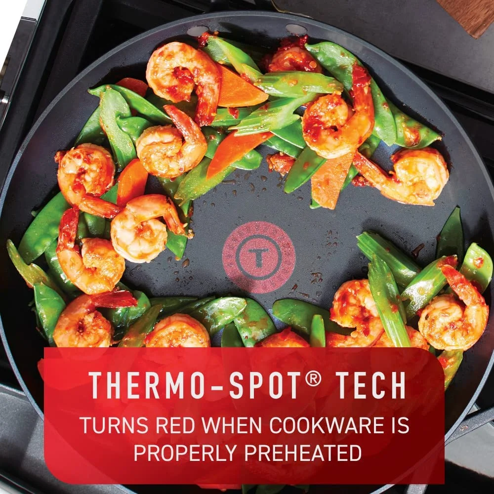 T-fal Platinum Hard Anodized Non-stick, Unlimited Collection, 12 Piece Cookware Set