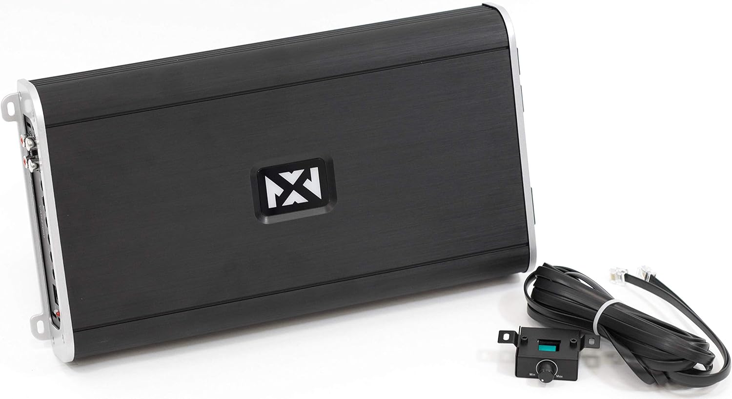 NVX VAD27001 2700W RMS Class D Monoblock Car/Marine/Powersports Amplifier with Bass Remote (Marine Certified)