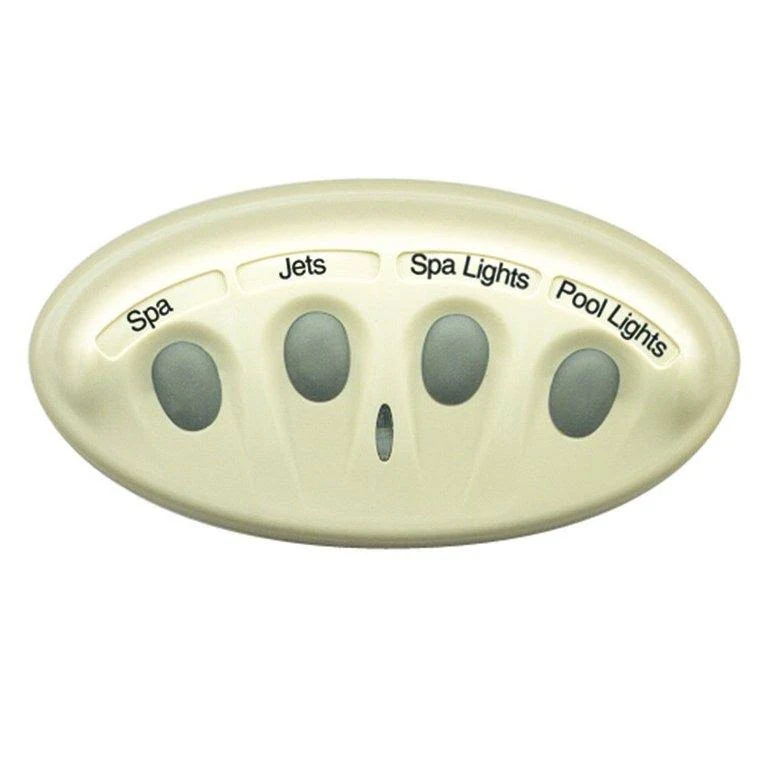 Pentair IS4 Four-Function Spa-Side Remote, White, 250& Cable 521889