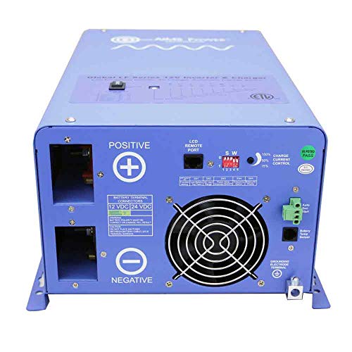 AIMS Power 3000 Watt Low Frequency Inverter Pure Sine Inverter Charger, Listed to UL 458 Standards
