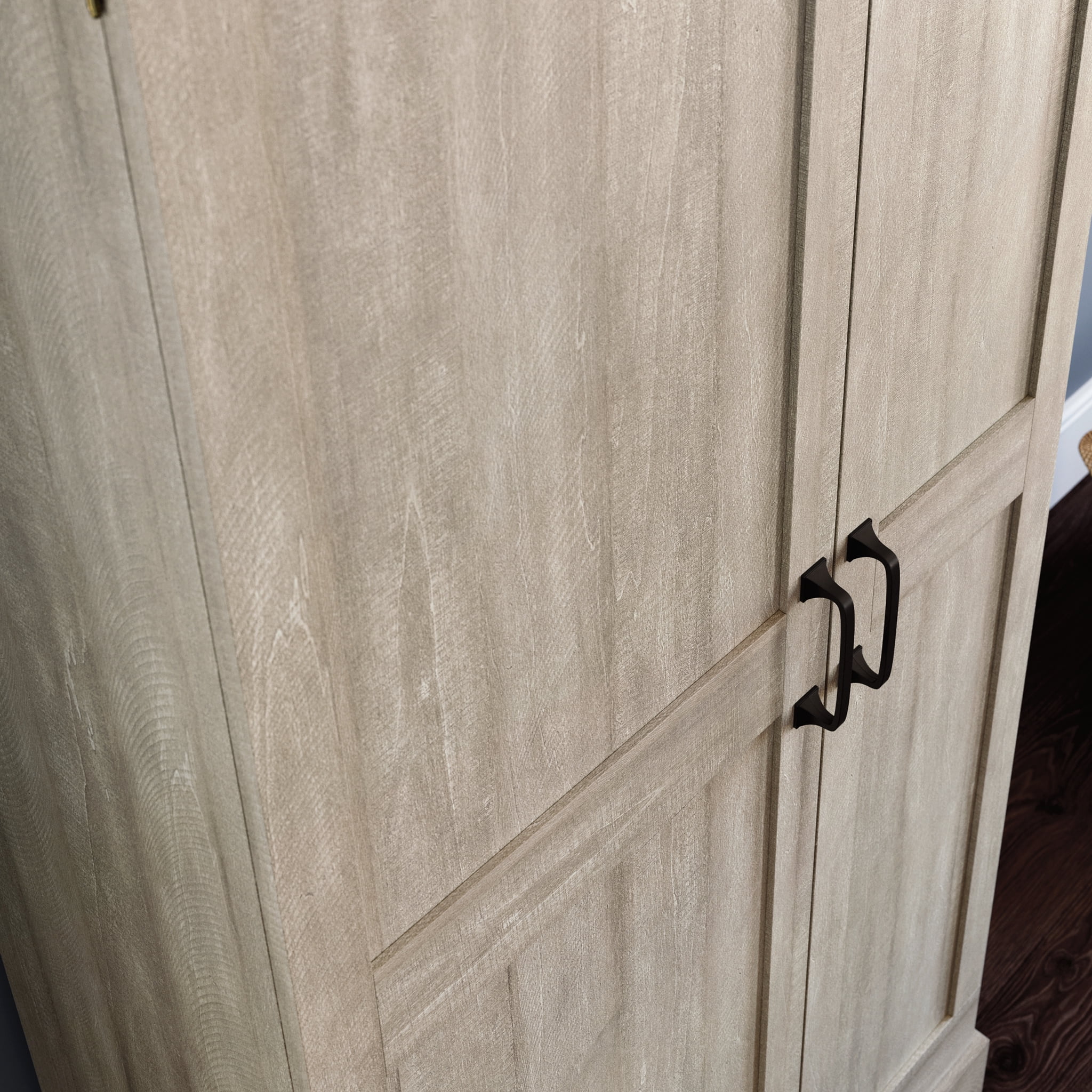 Sauder Storage Cabinet, Spring Maple Finish