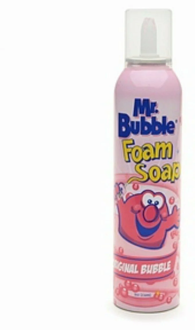 4 Pack Mr. Bubble Foam Soap, Original Bubble 8 OZ