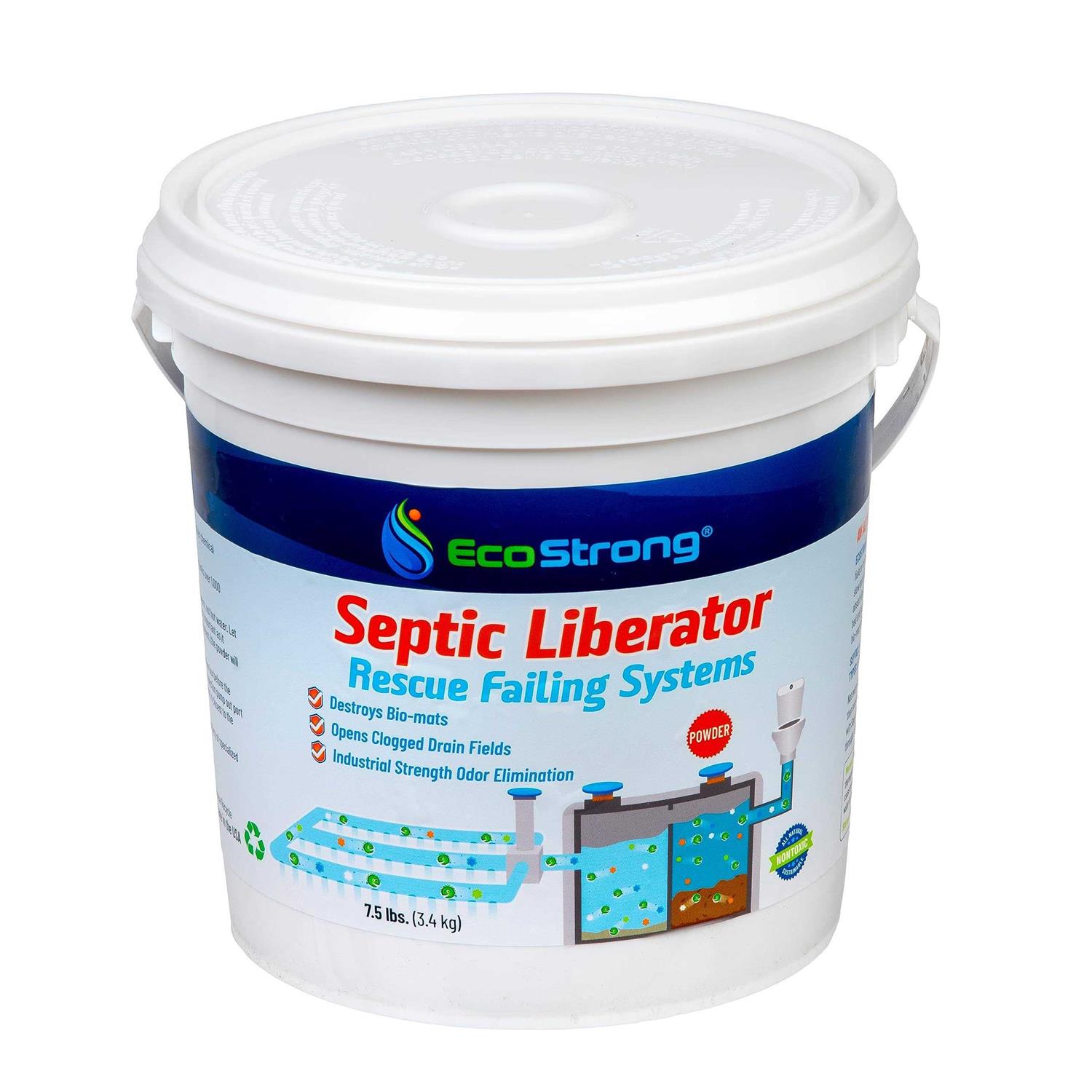 Septic Tank Shock Treatment Bio Enzyme Septic Safe Clears Leach &amp; Drain Fields - Shop Hardware Tools Online Store