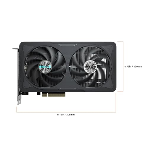 GIGABYTE GeForce RTX 5060 Gaming OC 8G Graphics Card, 8GB 128-bit GDDR7, PCIe 5.0, WINDFORCE Cooling System, GV-N5060GAMING OC-8GD Video Card