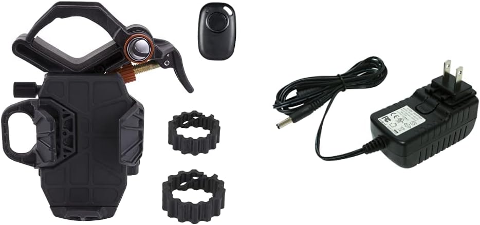Celestron - NexYZ DX Kit - 3-Axis Universal Smartphone Adapter - Digiscoping Smartphone Adapter - Bluetooth Shutter Release Remote – Capture Images and Video Through Your Telescope or Spotting Scope