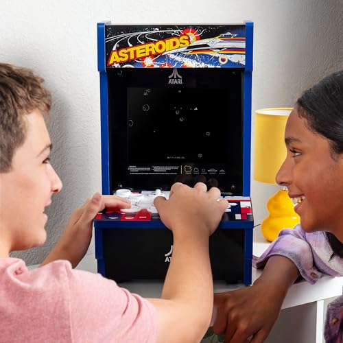 Arcade Classics - WWE Counter Series Game Machine, 4 Games, 8" Liquid Crystal Screen - Mini Cabinet, Portable Gaming, Retro, Countertop Console, Basement Decoration, Man Cave