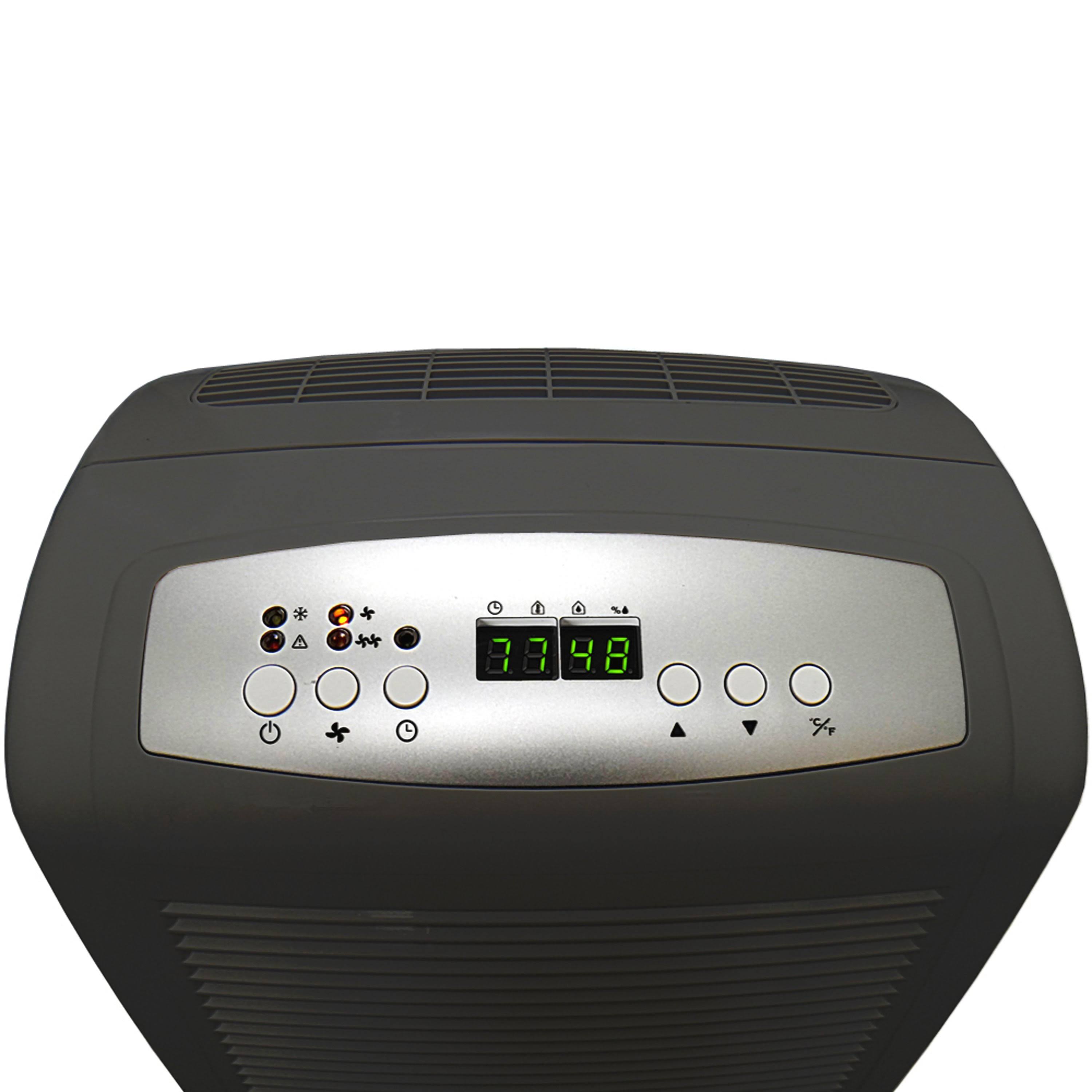 Whynter Energy Star 50 Pint High Capacity Up to 4000 Sq ft Portable Dehumidifier with Pump &ndash; Gray RPD-561EGP