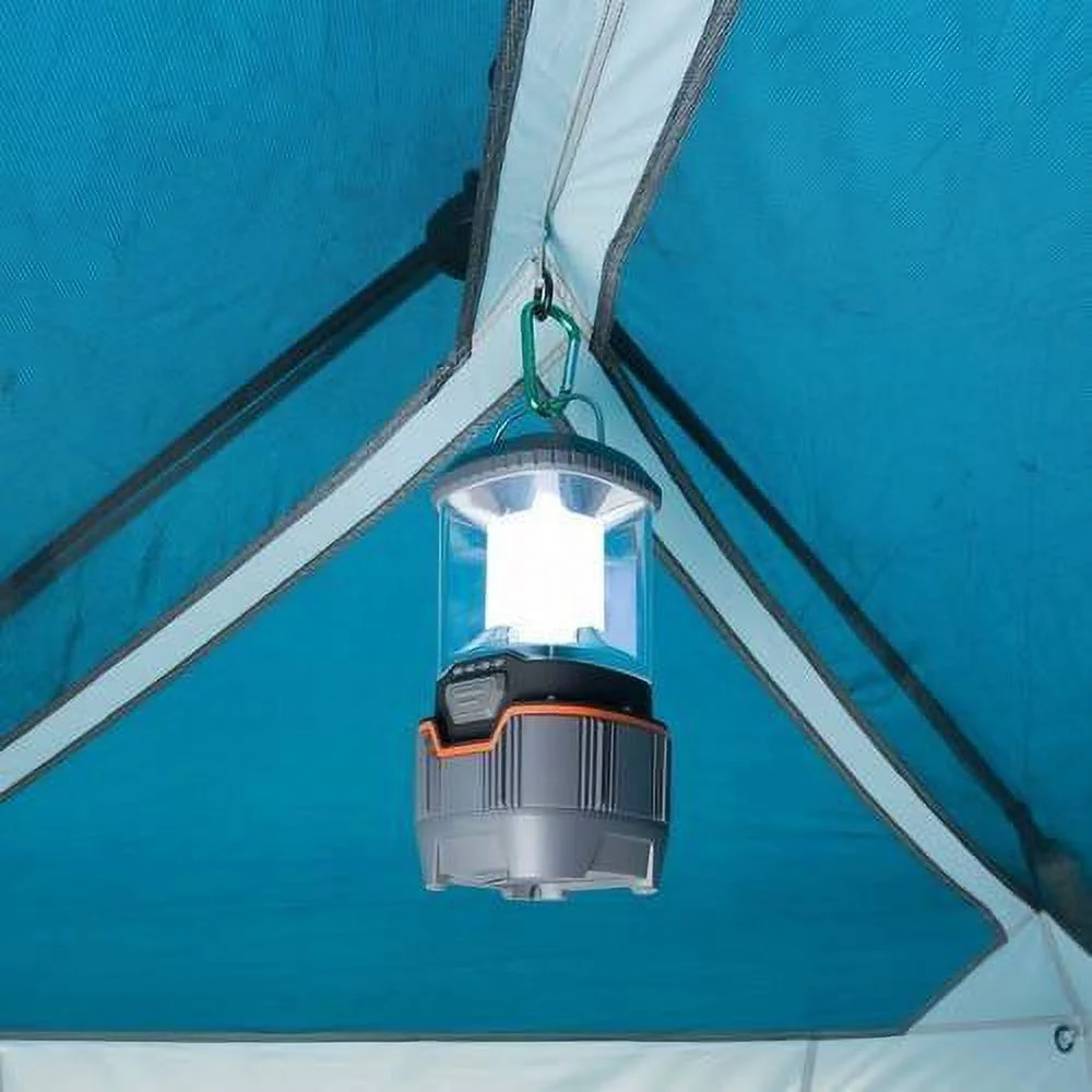 Ozark Trail 20' x 10' Instant Cabin Tent in Gray and Teal, Sleeps 12