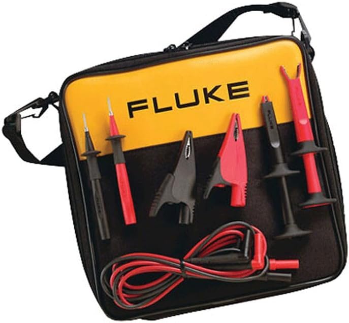 Fluke TL81A Test Lead Set, Deluxe Electronic,Red/Black,Small