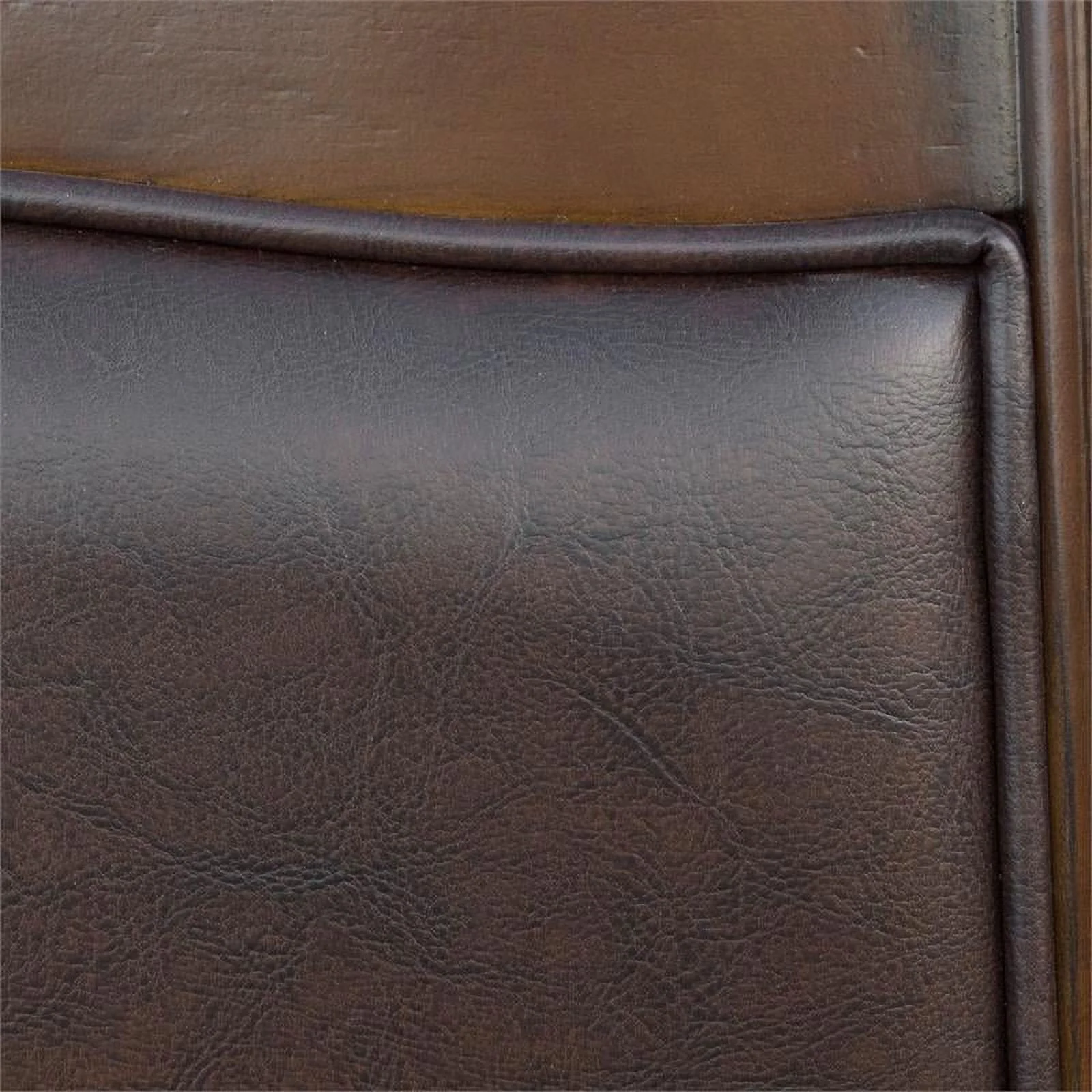 Pemberly Row 19.5" Traditional Wood Dining Arm Chair in Brown Cherry (Set of 2)