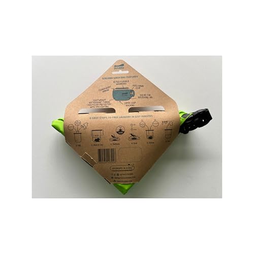 Scrubba Wash Bag Portable Washing Machine - Lightweight Manual Washing Machine for Travel, Camping, Laundry, Baby Clothes - Travel Essentials, Gift - use with Laundry Detergent/Sheets - 5.3 oz.