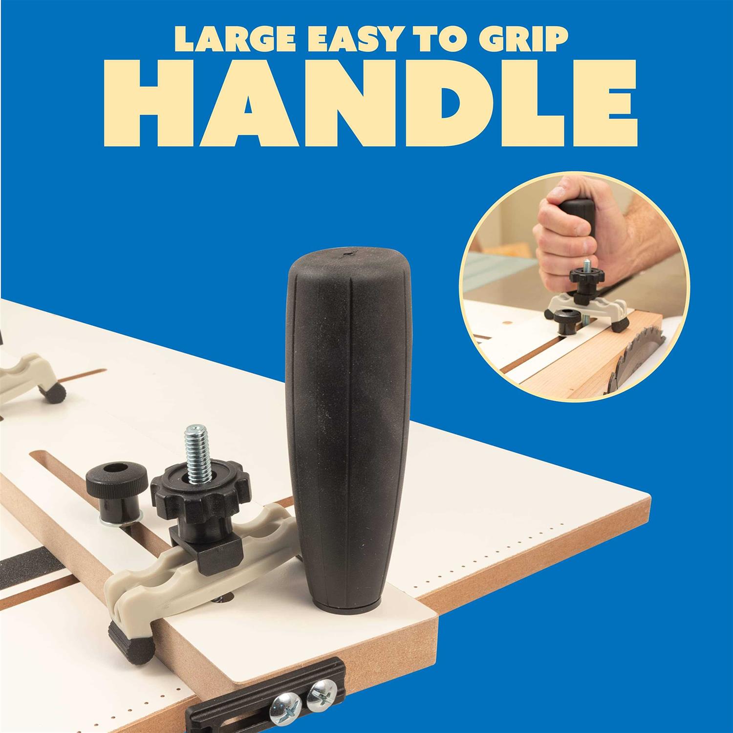 Taper Jig • Straight Line Ripping Jig for Table Saws with a 3/4” Wide by 3/8” Deep Miter Slot - Shop Hardware Tools Online Store