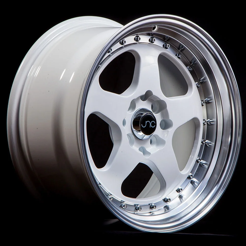 For 19x11 inch (1 Single Wheel Only) JNC Wheels - 19" JNC010 White Machined Lip Rim - 5x114.3 JNC Wheels-31530174156
