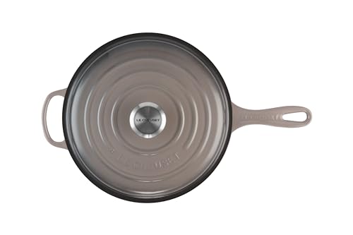 Le Creuset Enameled Cast Iron Signature Cassadou, 3.75 qt., White