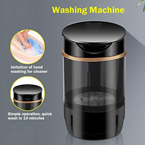 YXCKG Apartment Laundry Machine, Washer Machine Mini, Portable Washer and Dryer, Spin Drain Basket, Washing Small Clothes, Energy-Saving, 240 Watts Power, Space Saving