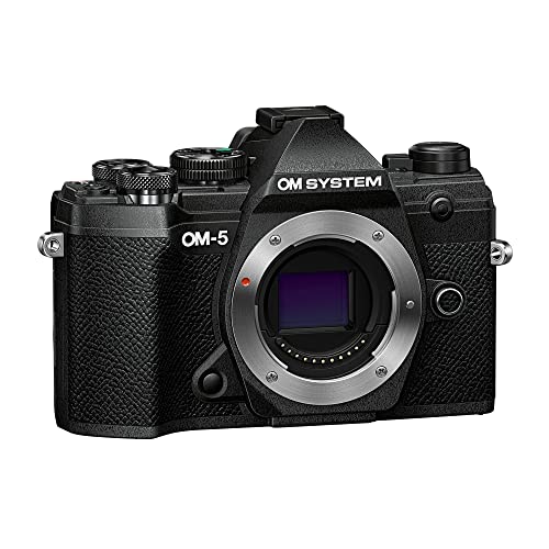 OM SYSTEM OM-5 Mirrorless Camera, Black