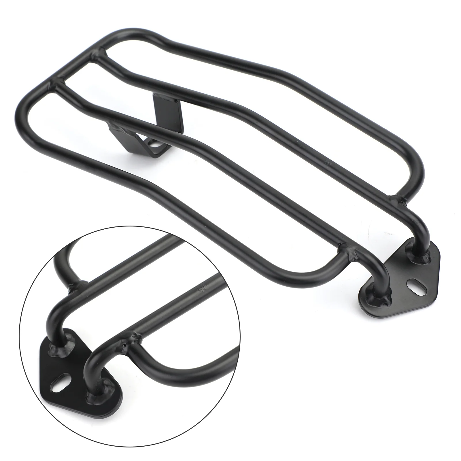 Mad Hornets Black Rear Top Case Carrier Luggage Rack Fit for Honda CMX 300/500 Rebel 17-2020