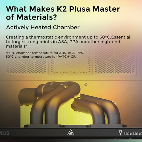 Creality K2 Plus Combo 3D Printer, Multi Color Printing with CFS, 600mm/s Print Speed, Step-servo Motor System 350℃ High-Temp Direct Drive Extruder Build Volume 13.78x13.78x13.78 inch