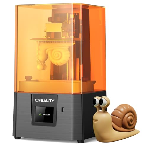 Creality Resin 3D Printer for Kids and Beginners, HALOT R6 Fully Assembled, Upgraded Light Source with High-Precision Printing, LCD Monochrome Screen Simple Workflow 3D Resin Printers