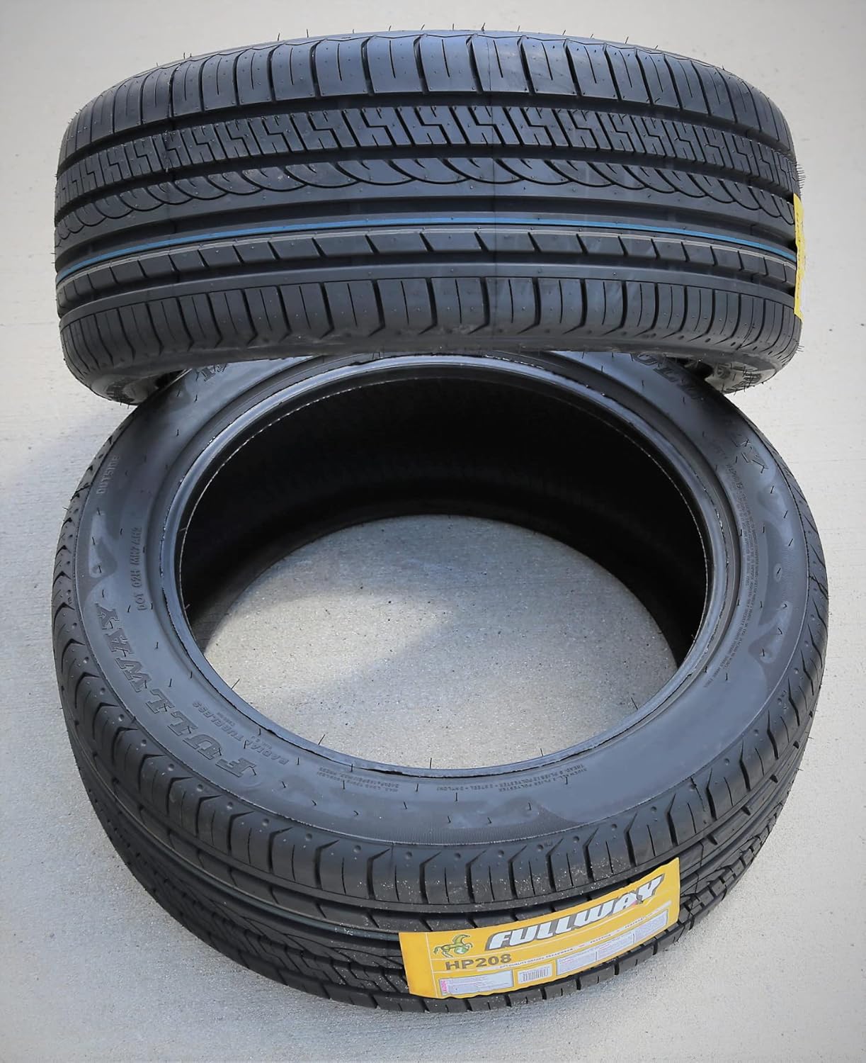 Set of 4 (FOUR) Fullway HP208 All-Season Passenger Car Performance Radial Tires-225/55R16 225/55/16 225/55-16 99V Load Range XL 4-Ply BSW Black Side Wall